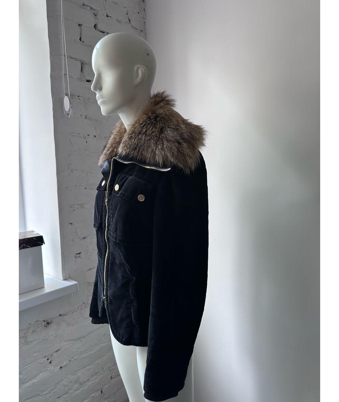 GUCCI Темно-синий велюровый костюм с брюками, фото 6