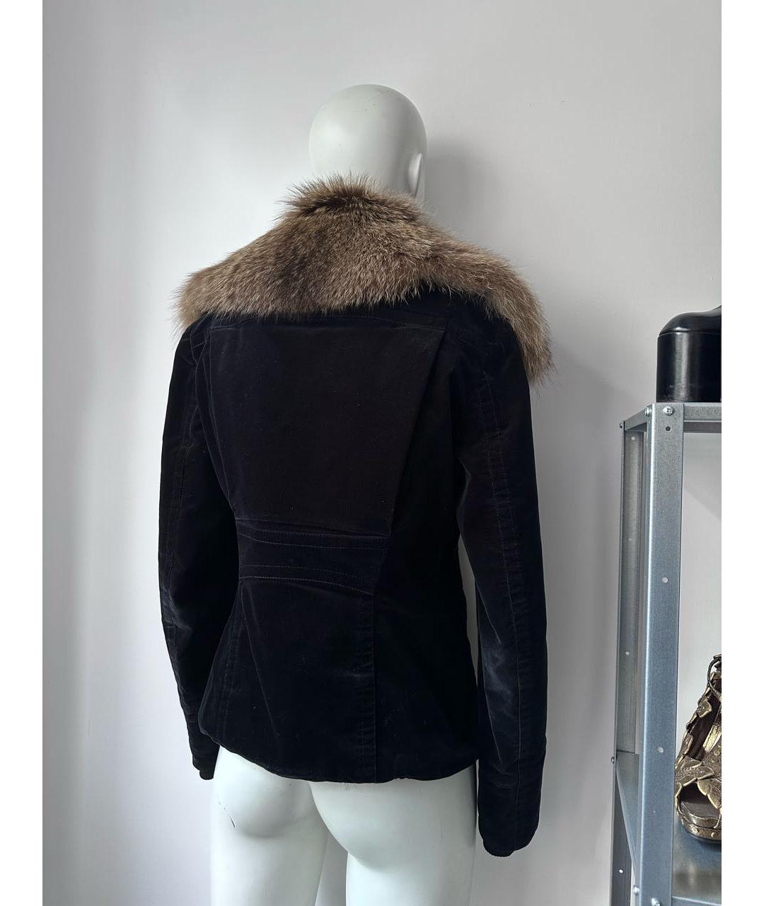 GUCCI Темно-синий велюровый костюм с брюками, фото 8