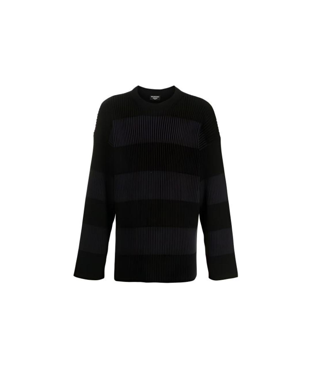 BALENCIAGA Черный джемпер / свитер, фото 1