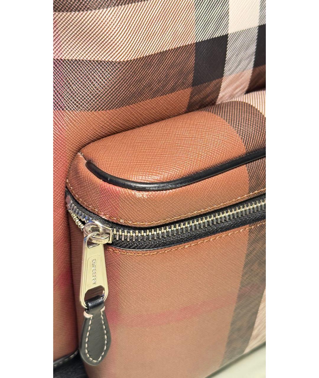 BURBERRY Коричневый рюкзак, фото 6