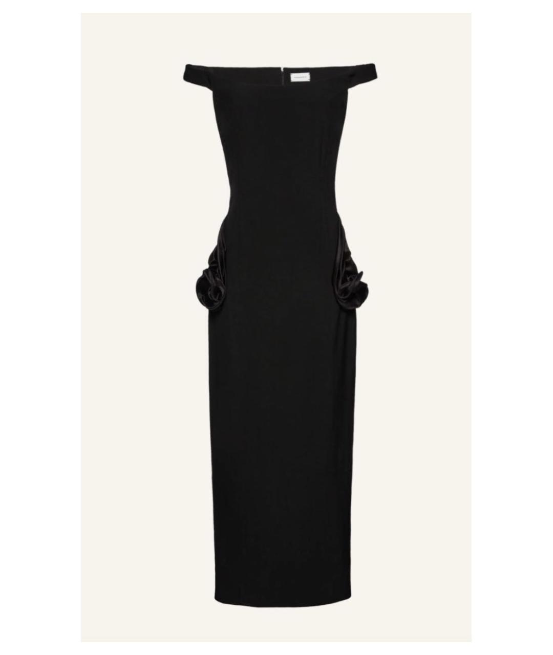 MAGDA BUTRYM Черное коктейльное платье, фото 4