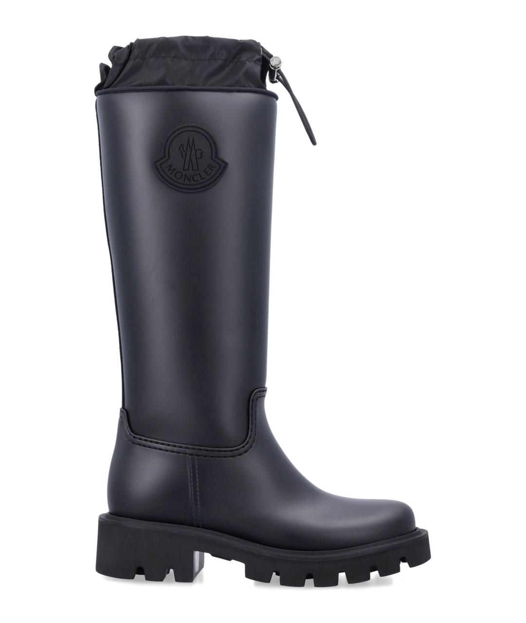 MONCLER Черные ботинки, фото 1