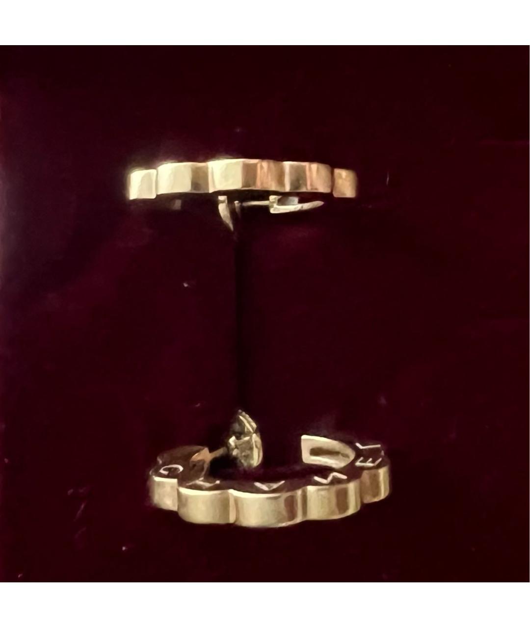 CHANEL Золотые серьги из желтого золота, фото 3