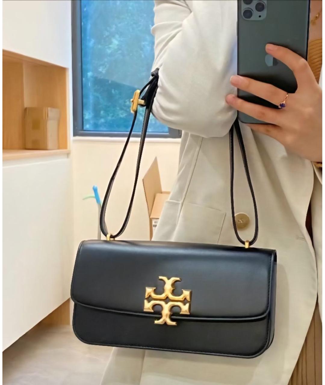 TORY BURCH Черная сумка через плечо, фото 4