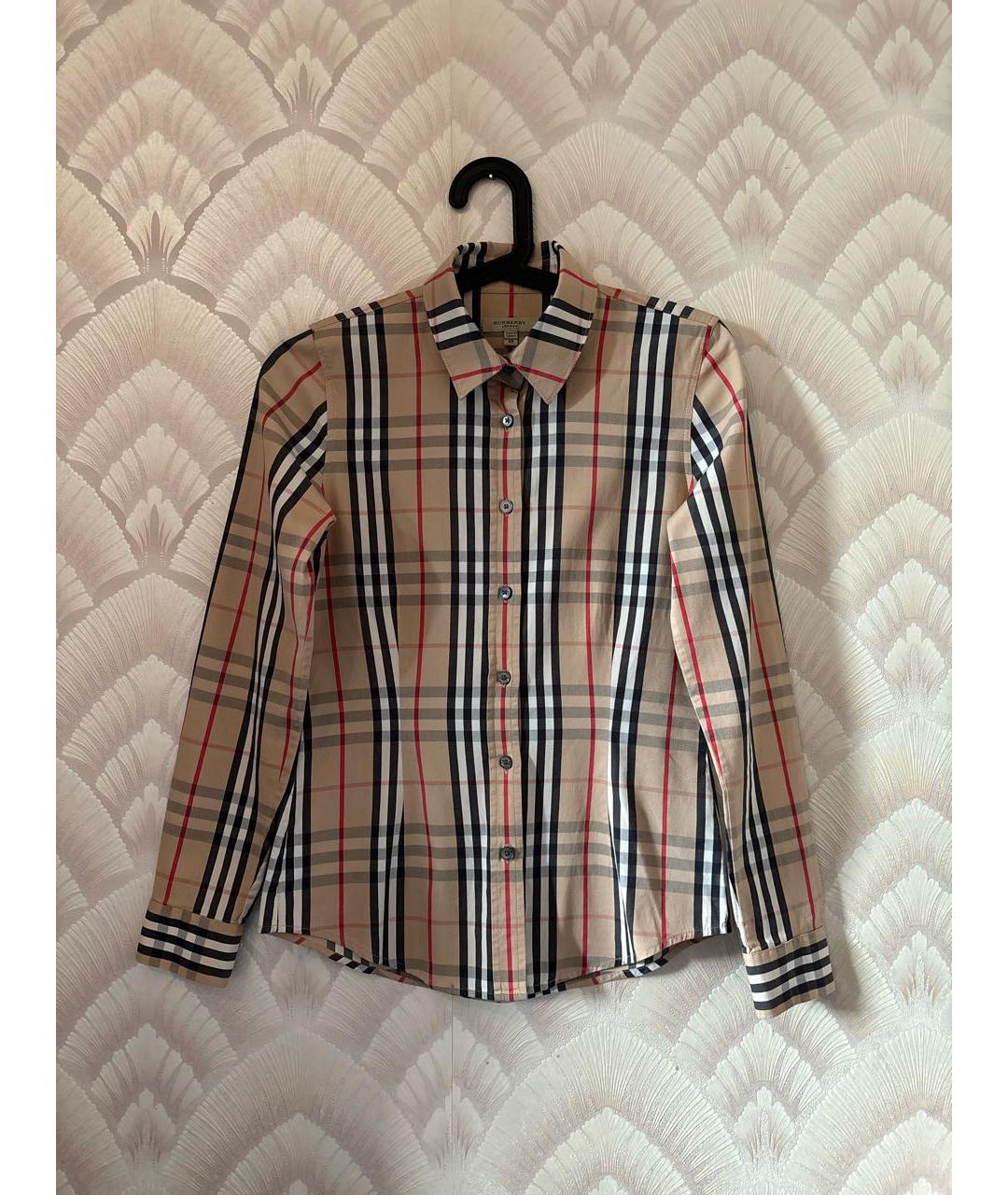 BURBERRY Хлопковая рубашка, фото 8