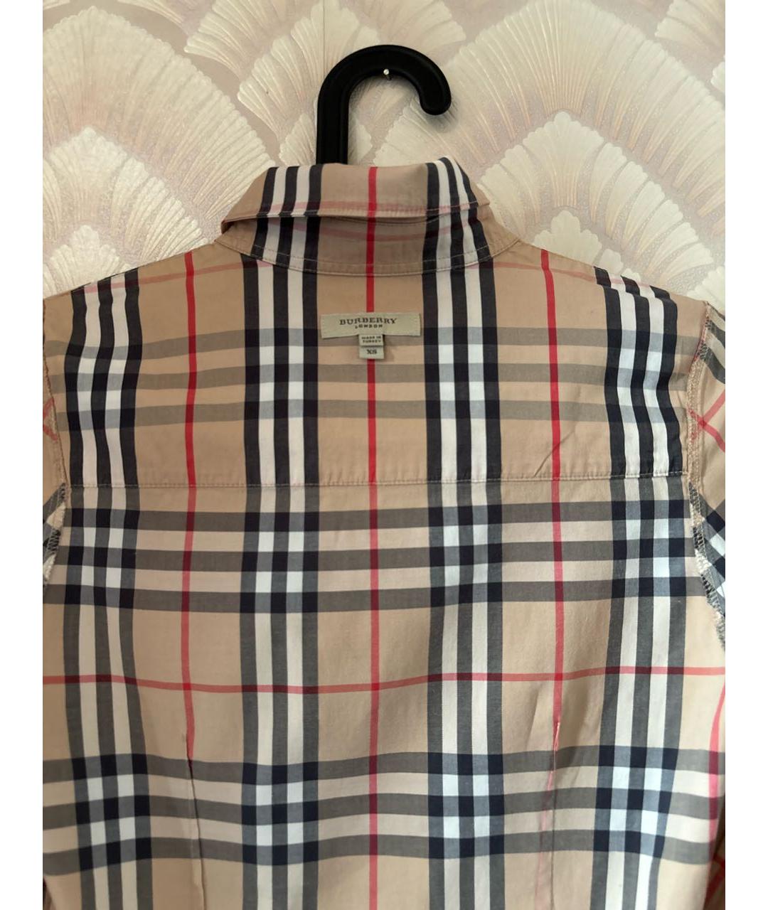 BURBERRY Хлопковая рубашка, фото 3