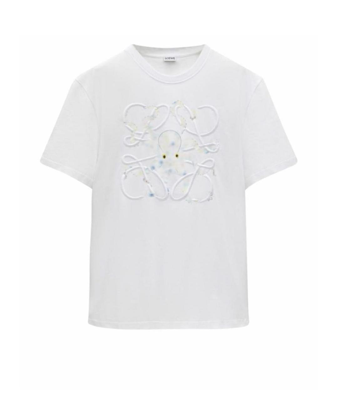 LOEWE Белая футболка, фото 1