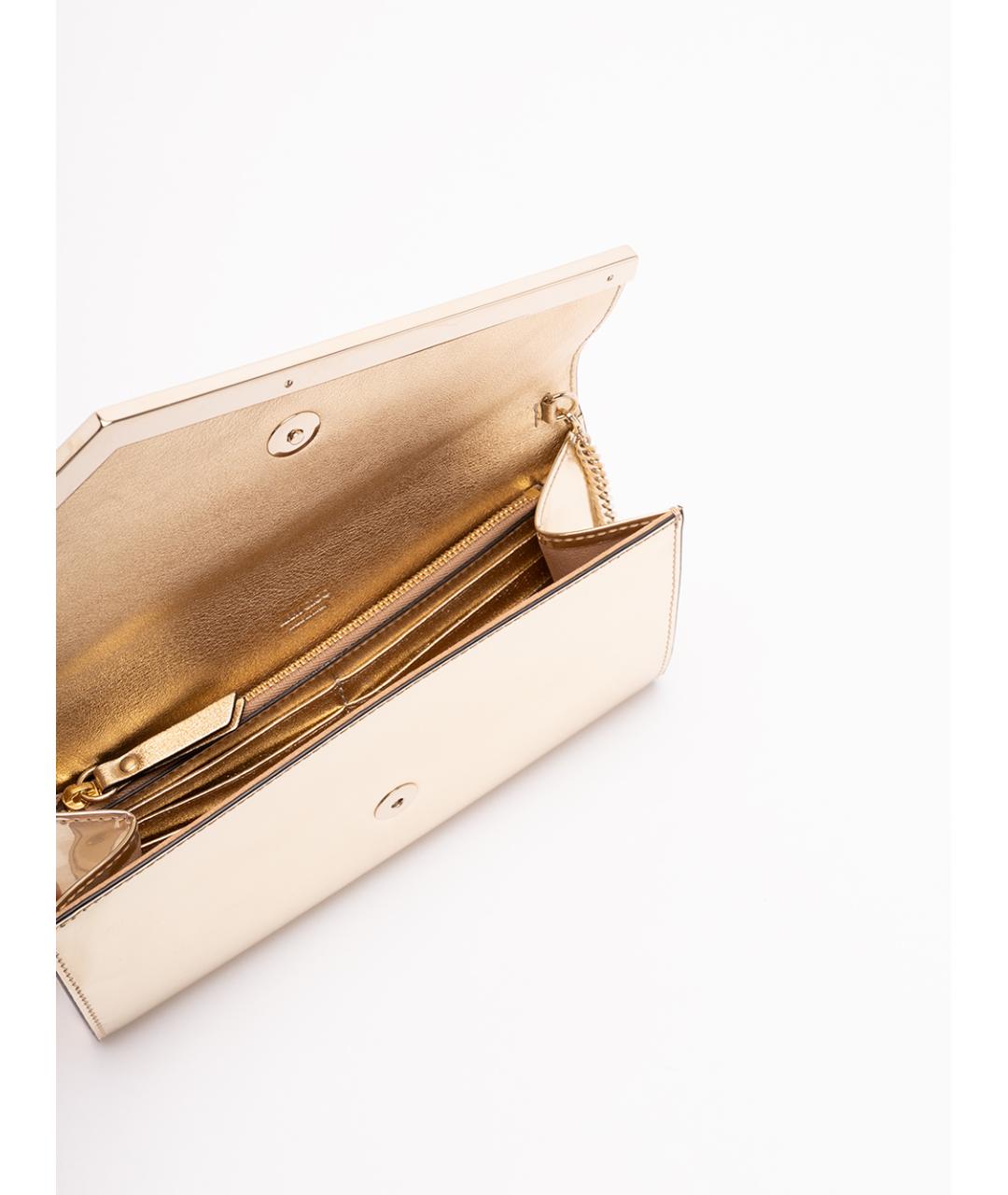 JIMMY CHOO Золотой кошелек, фото 5