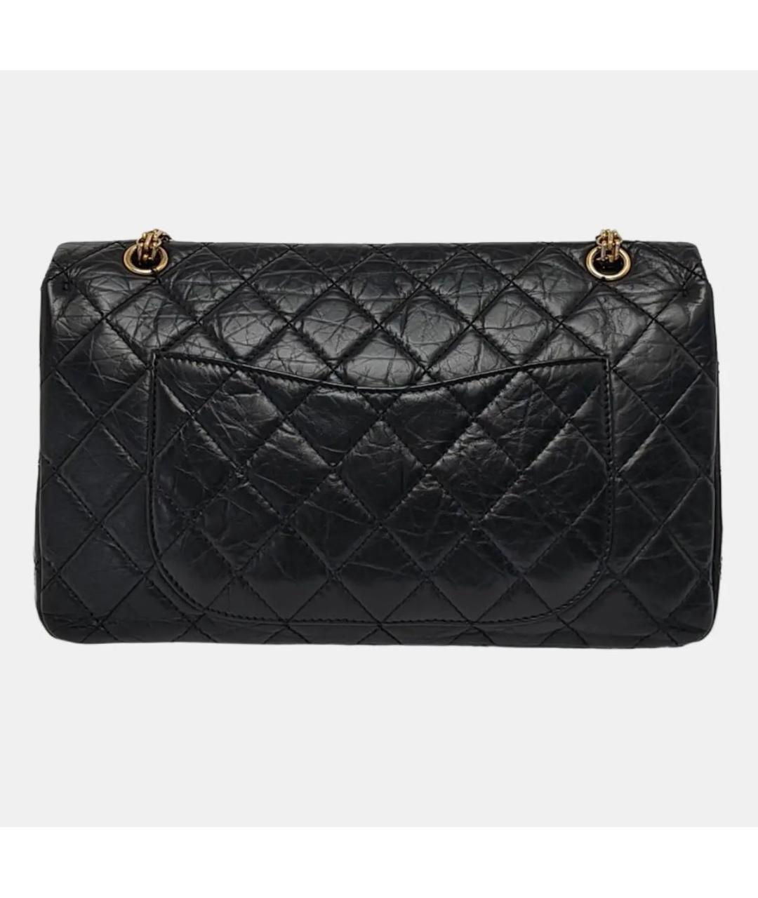CHANEL Черная кожаная сумка через плечо, фото 4
