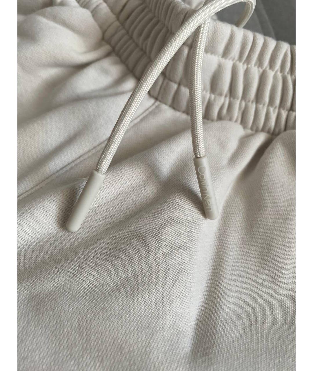 CALVIN KLEIN Бежевый хлопковый спортивные костюмы, фото 8