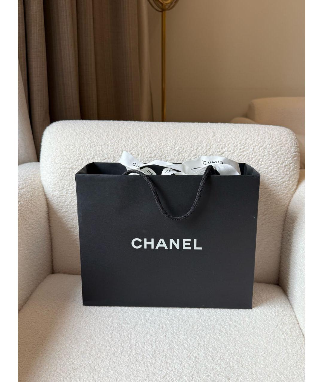 CHANEL Белые текстильные балетки, фото 5