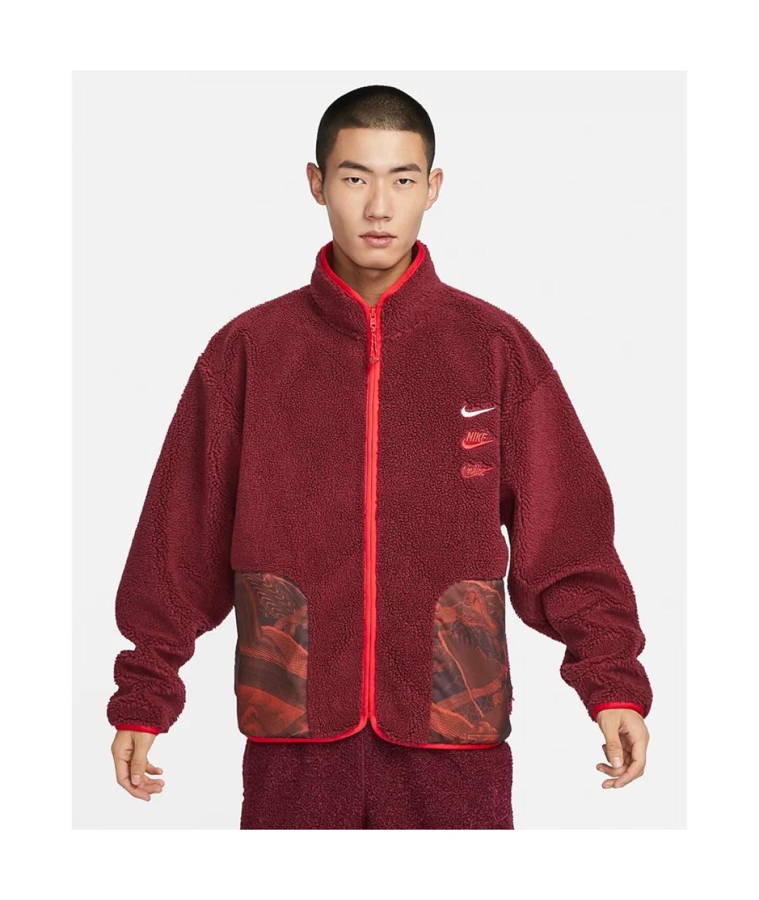 NIKE Красная куртка, фото 3