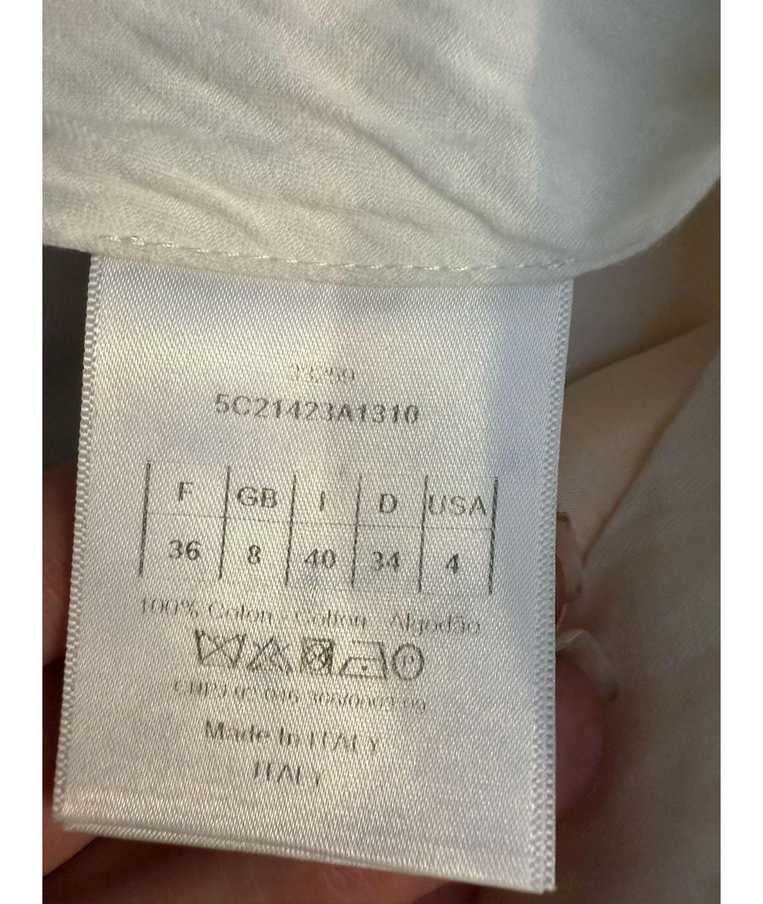 CHRISTIAN DIOR Белые шорты, фото 6
