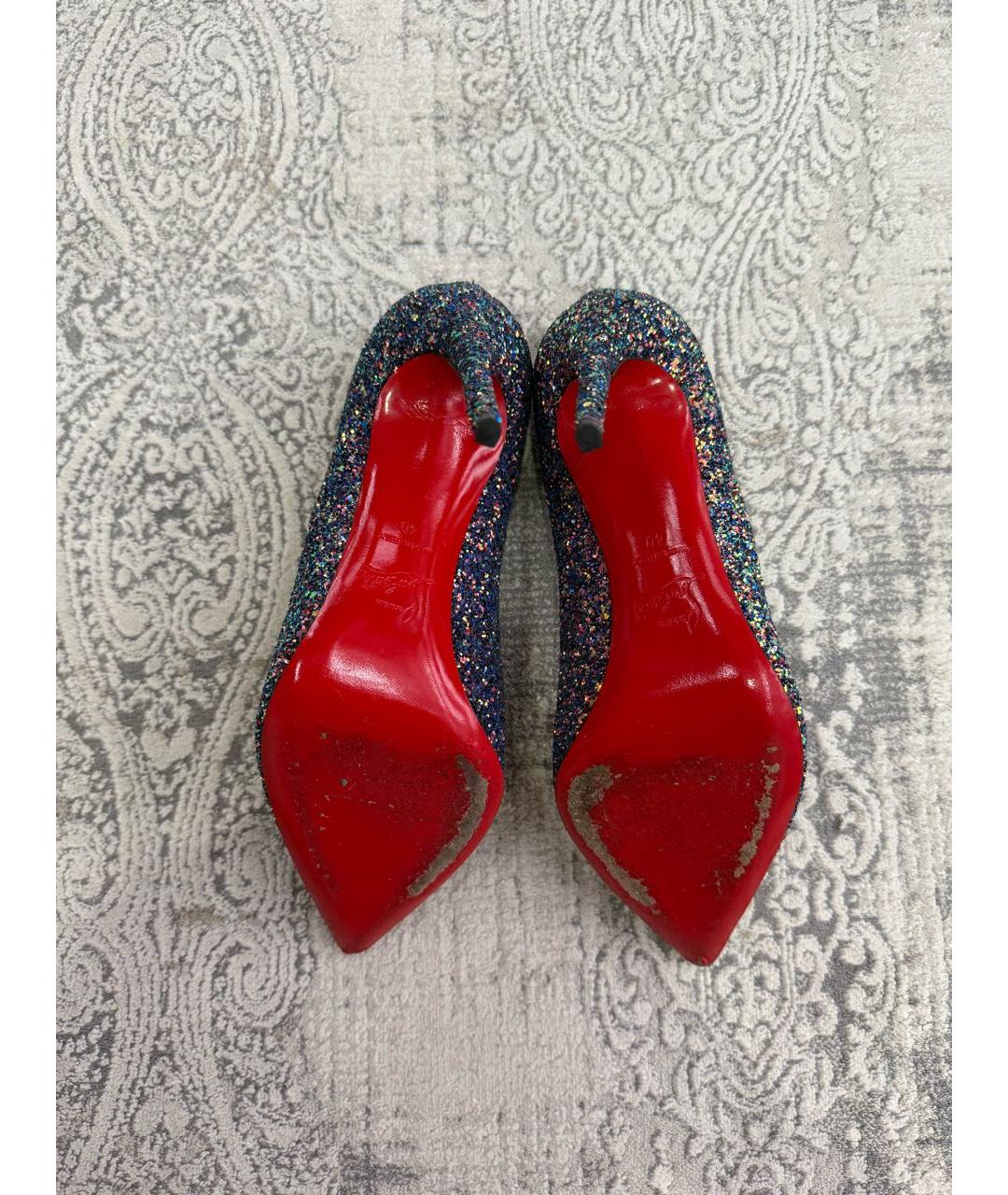 CHRISTIAN LOUBOUTIN Мульти туфли, фото 8