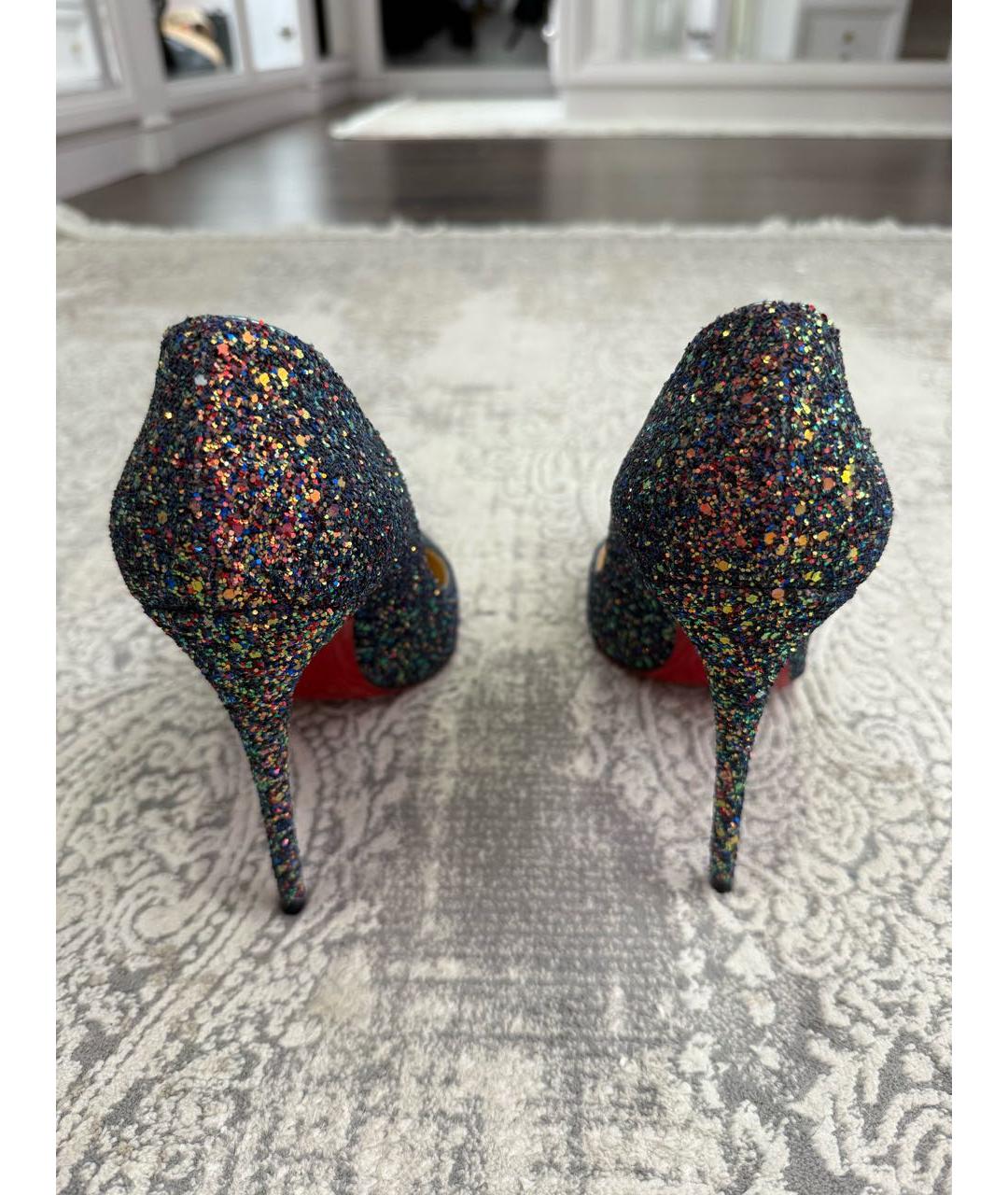 CHRISTIAN LOUBOUTIN Мульти туфли, фото 4