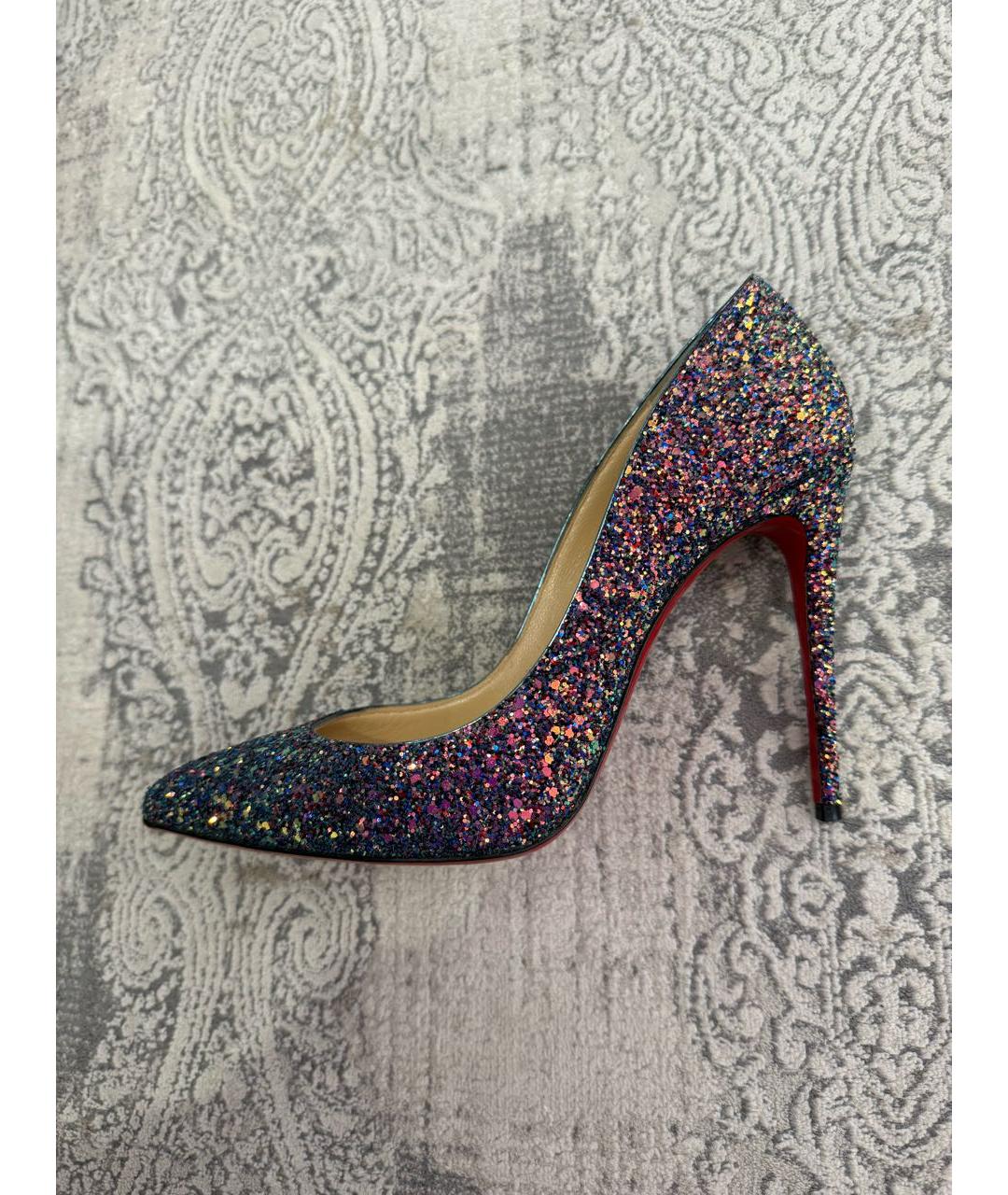 CHRISTIAN LOUBOUTIN Мульти туфли, фото 7