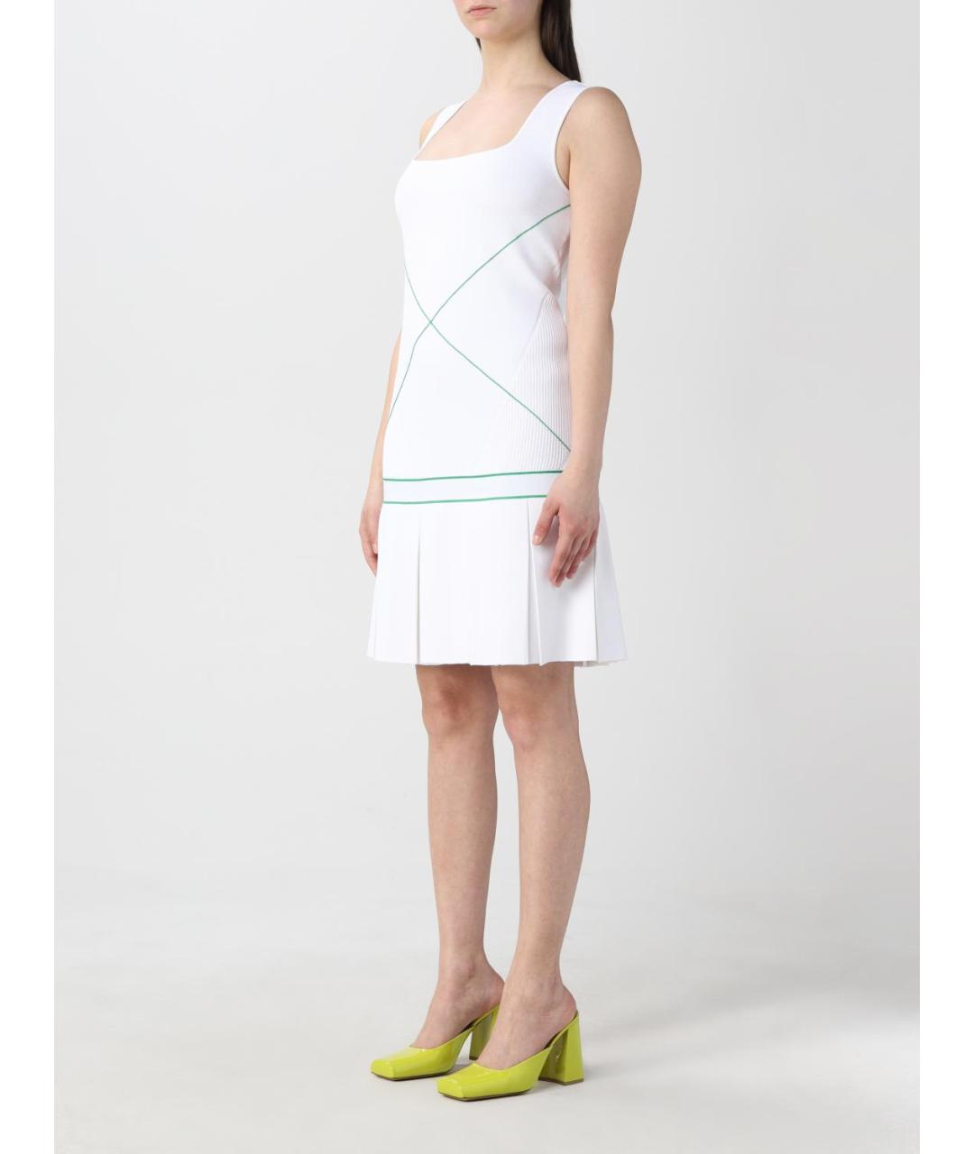 BOTTEGA VENETA Белое платье, фото 5
