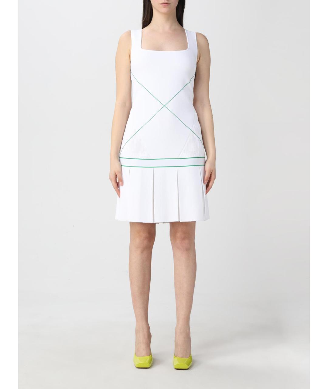 BOTTEGA VENETA Белое платье, фото 2