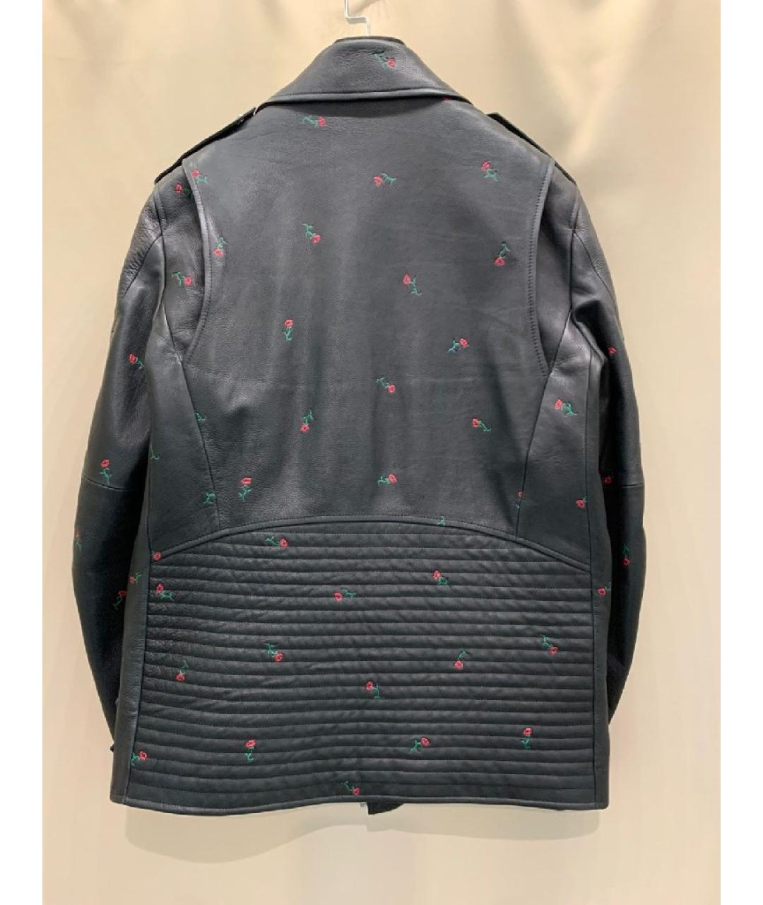 ALEXANDER WANG Черная кожаная куртка, фото 2