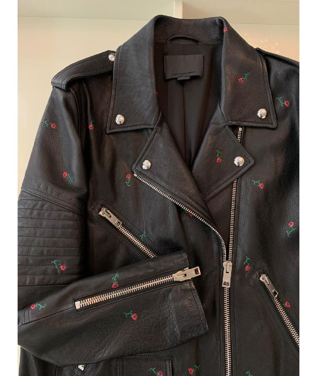 ALEXANDER WANG Черная кожаная куртка, фото 3