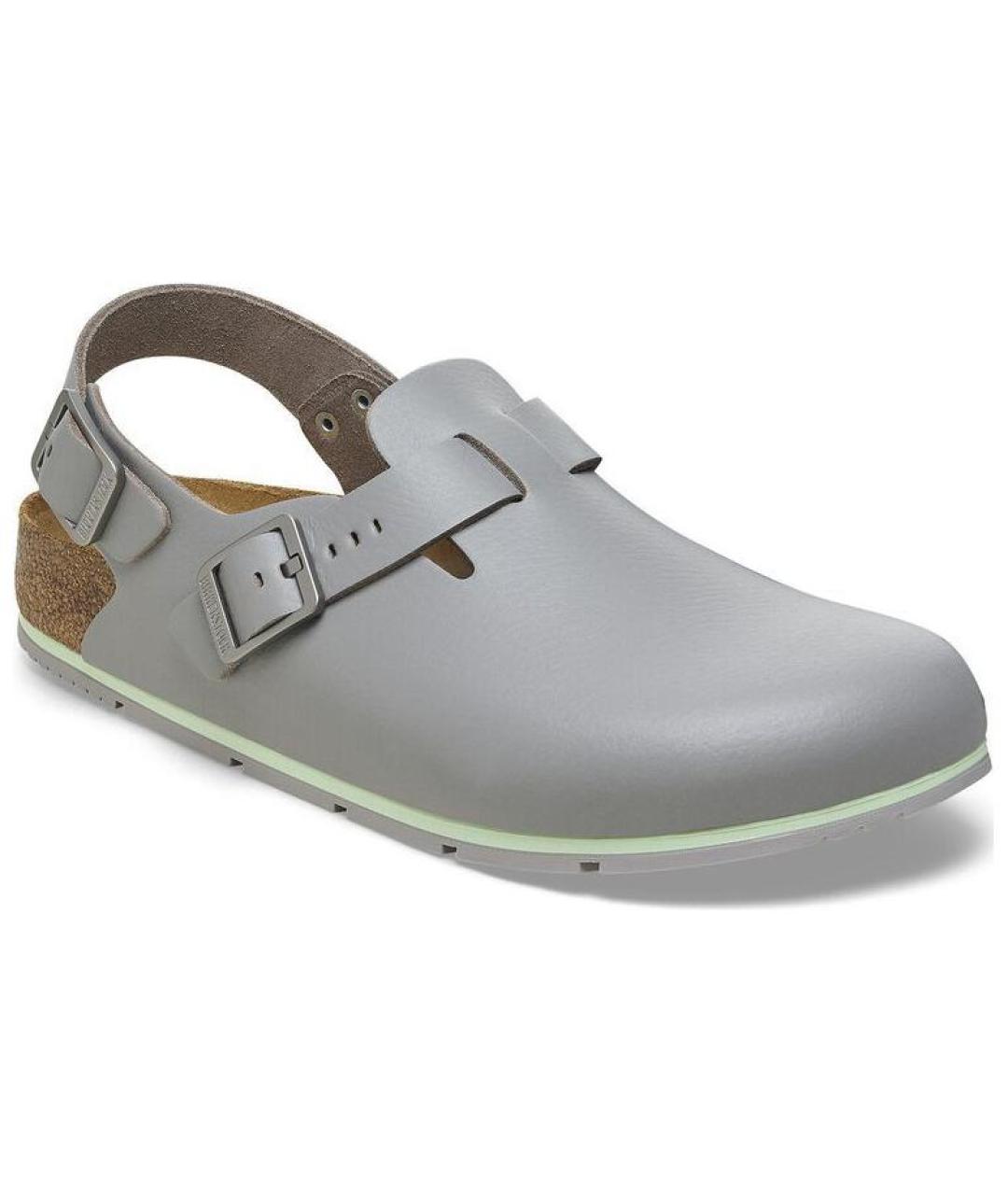 BIRKENSTOCK Серые сабо, фото 3