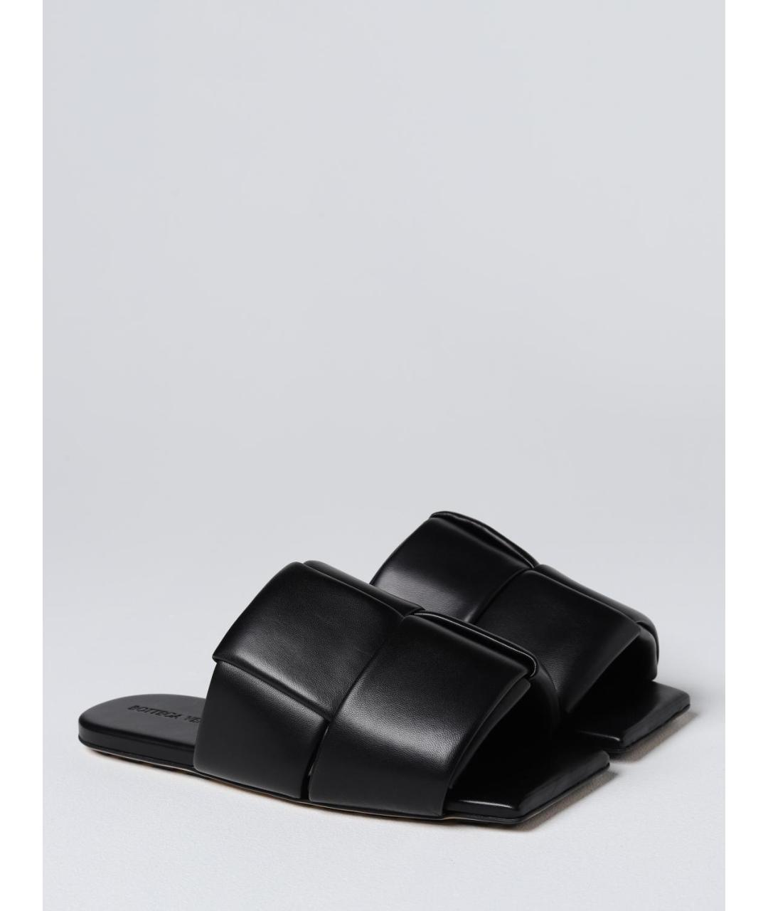 BOTTEGA VENETA Черные сандалии, фото 2