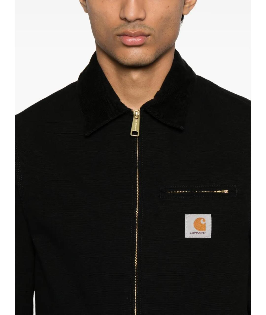 CARHARTT WIP Черная хлопковая куртка, фото 5