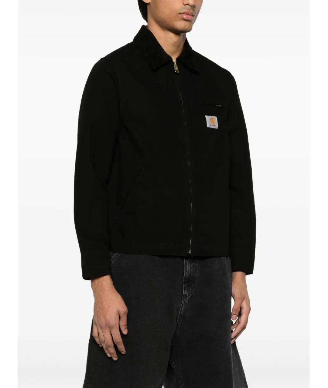 CARHARTT WIP Черная хлопковая куртка, фото 3