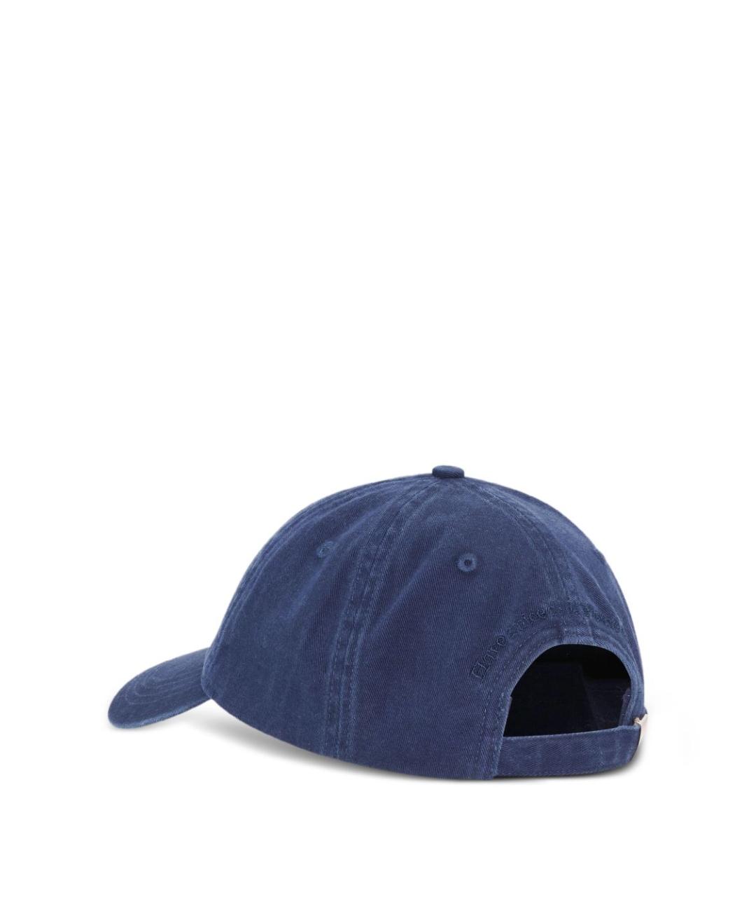 GANNI Синяя хлопковая кепка, фото 2