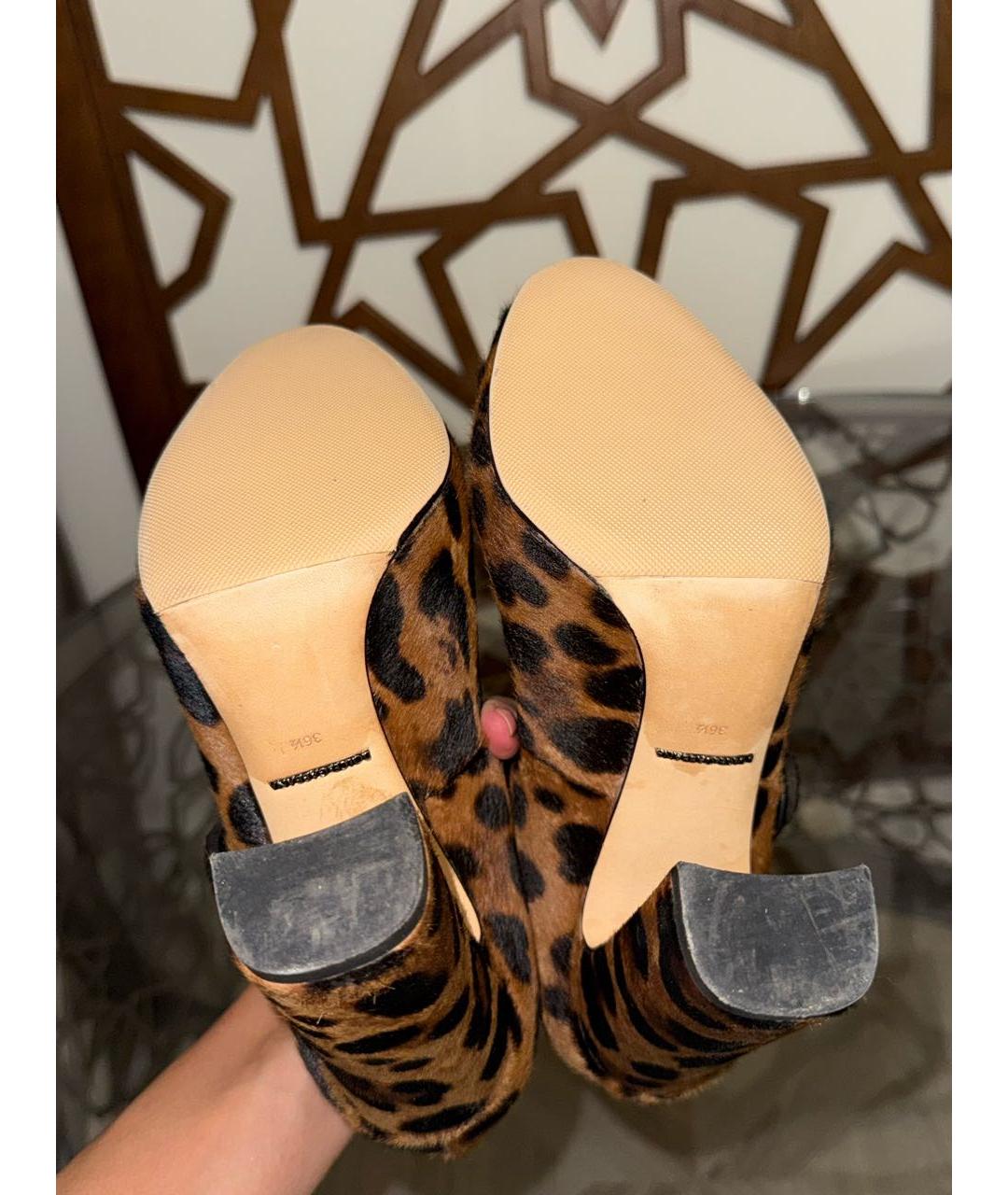DOLCE&GABBANA Коричневые туфли, фото 3