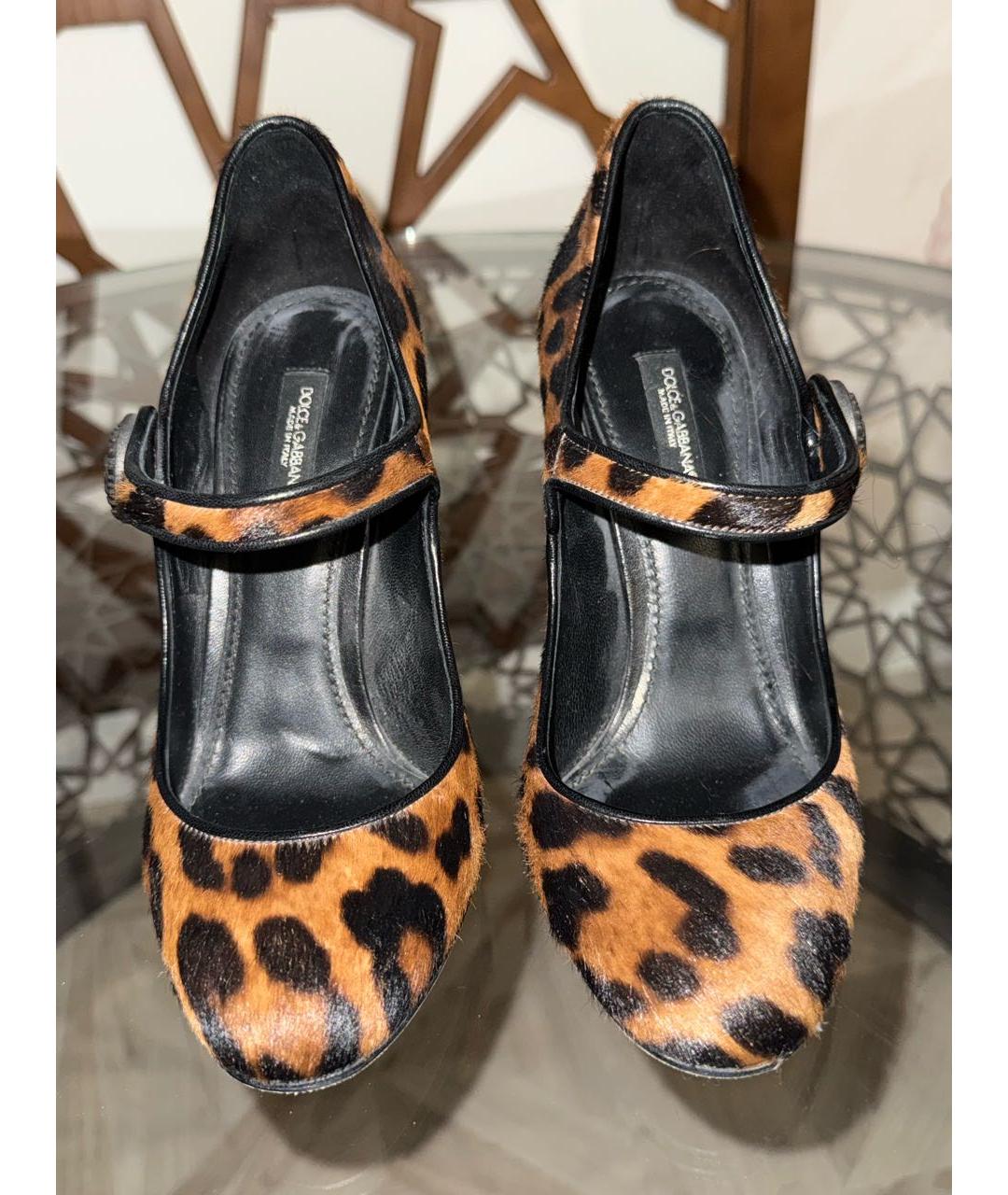 DOLCE&GABBANA Коричневые туфли, фото 2