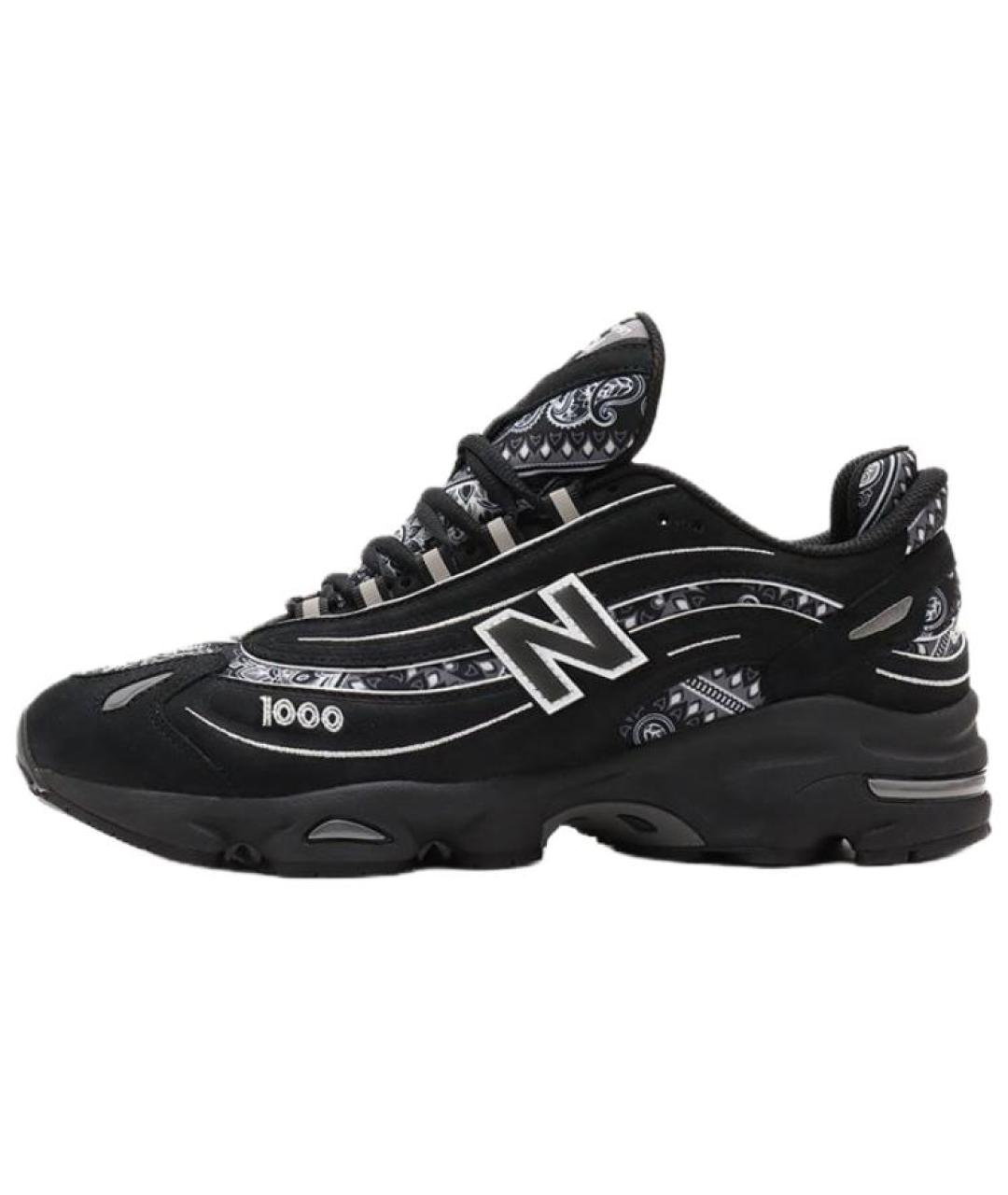 NEW BALANCE Черные низкие кроссовки / кеды, фото 2