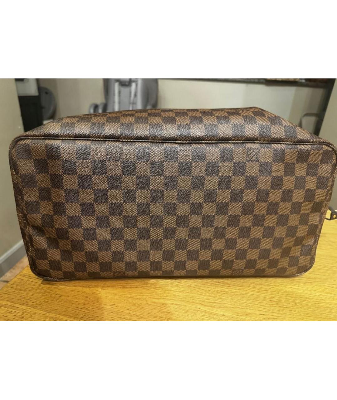 LOUIS VUITTON Коричневая сумка тоут, фото 4