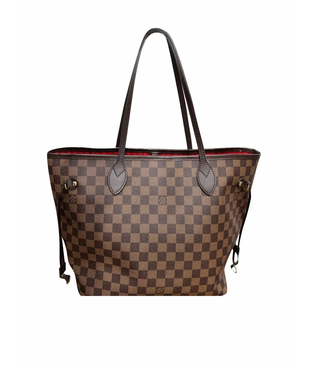 LOUIS VUITTON Коричневая сумка тоут, фото 1