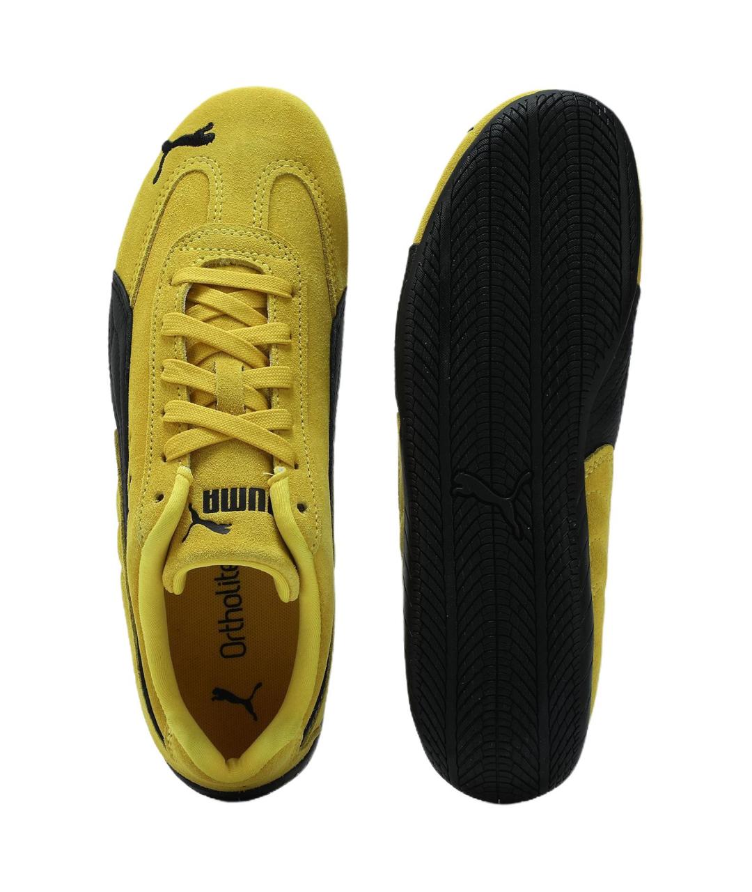 PUMA Желтые кеды, фото 7