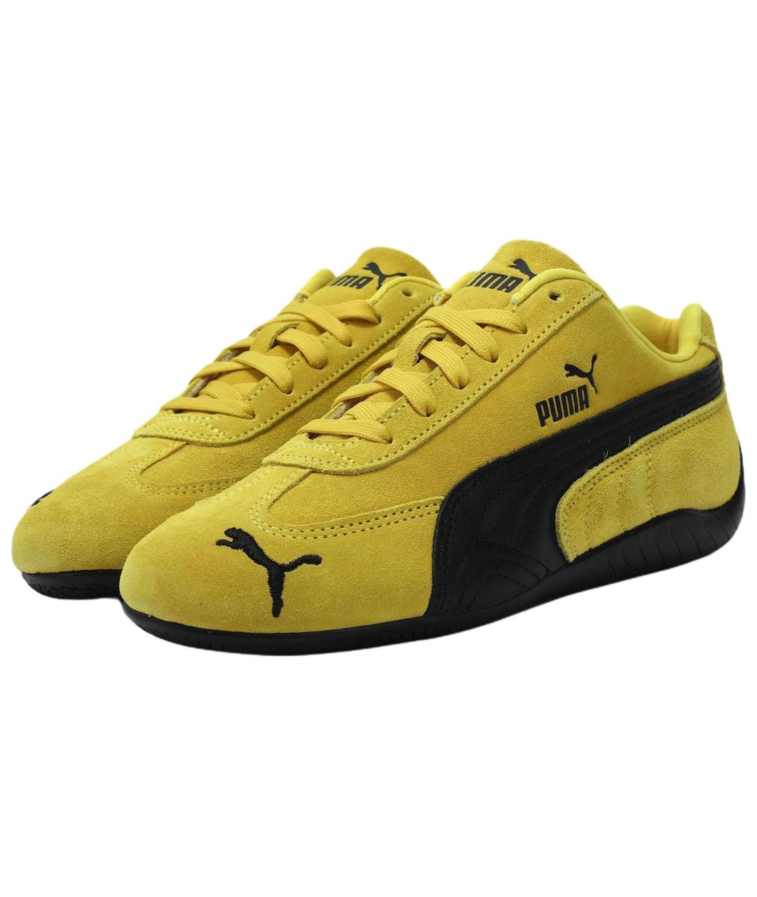 PUMA Желтые кеды, фото 5