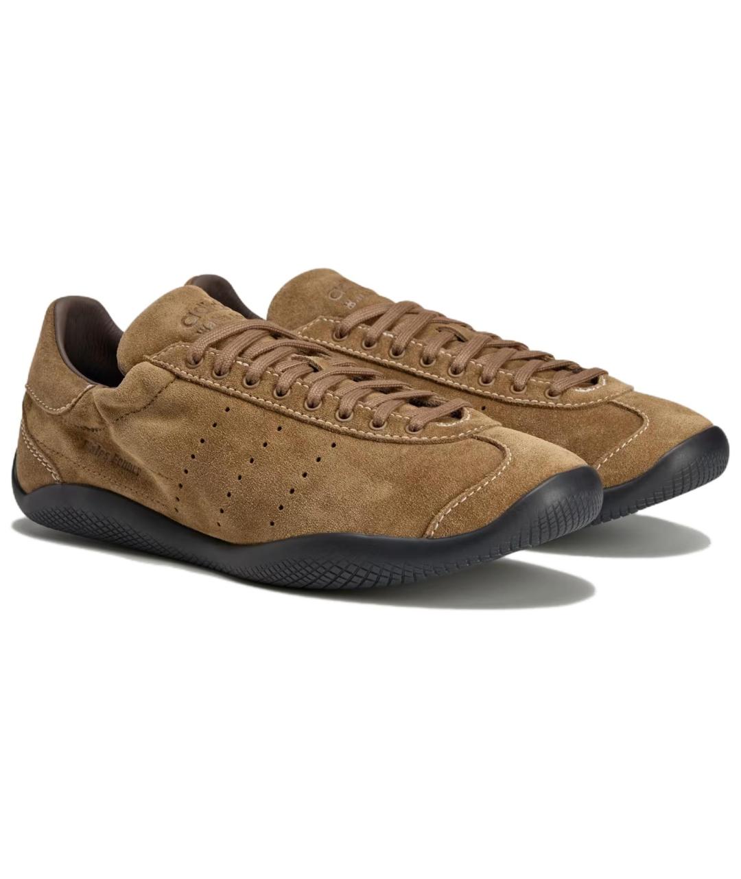 ADIDAS Коричневые низкие кроссовки / кеды, фото 3