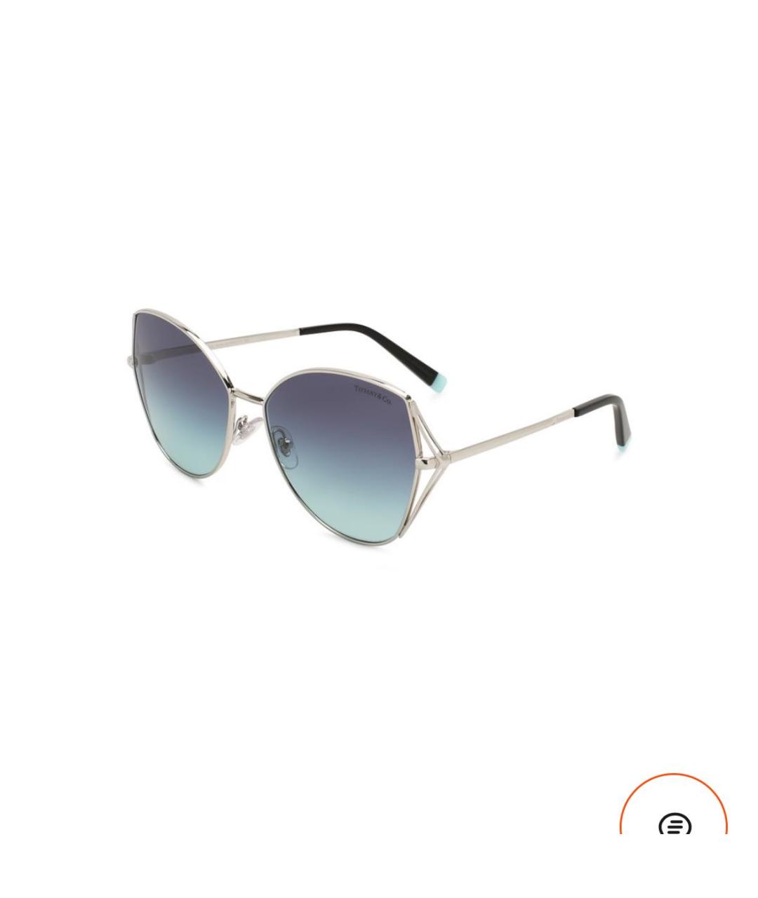 TIFFANY&CO Металлические солнцезащитные очки, фото 6