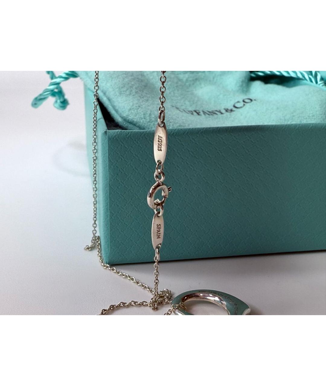 TIFFANY&CO Серебряная серебряная подвеска, фото 4