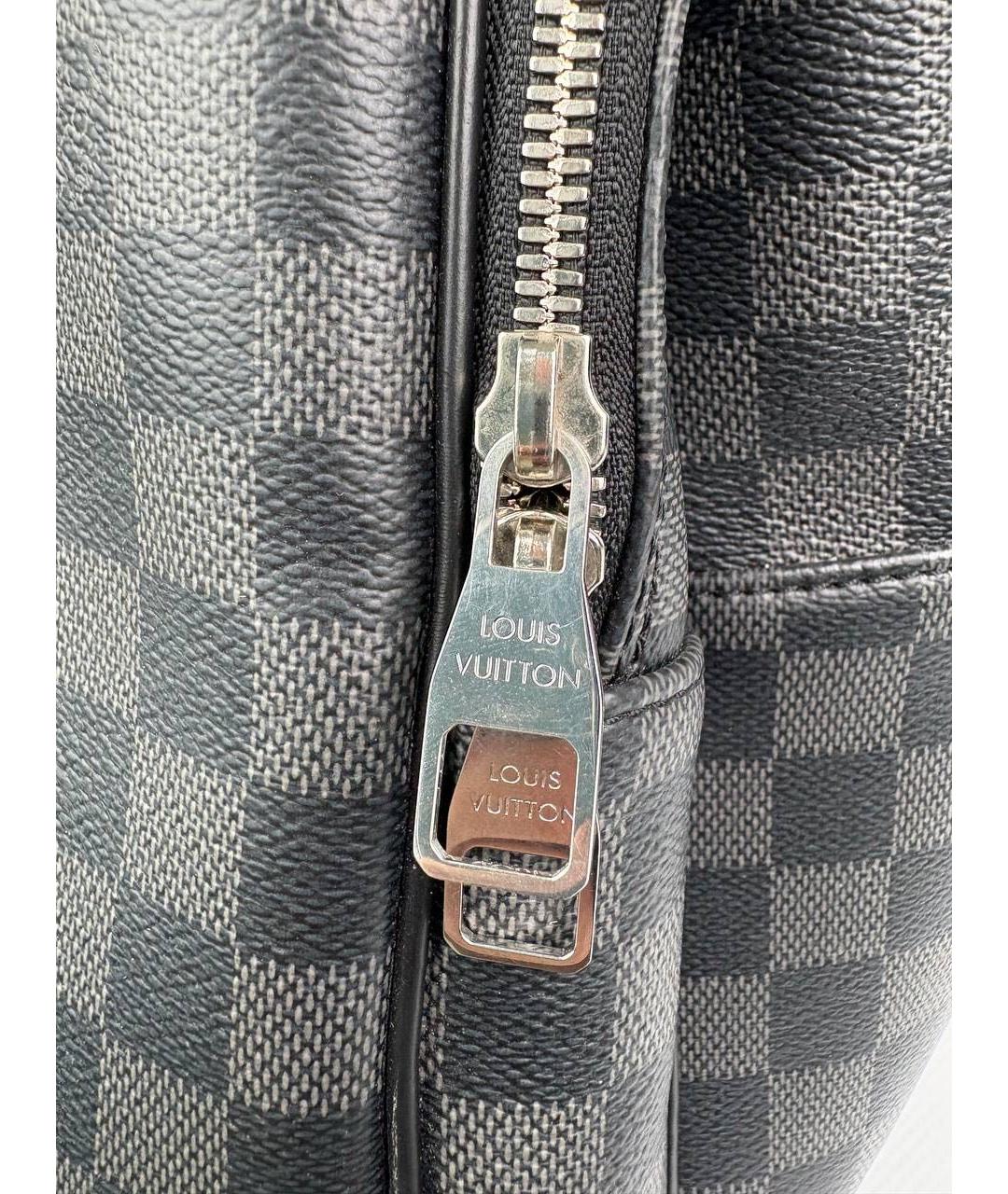 LOUIS VUITTON Черный рюкзак, фото 6