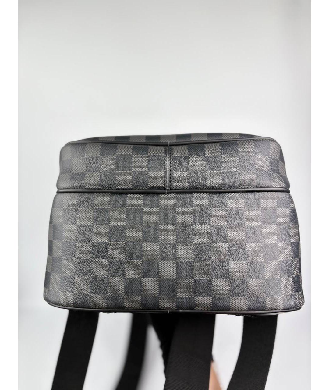 LOUIS VUITTON Черный рюкзак, фото 5