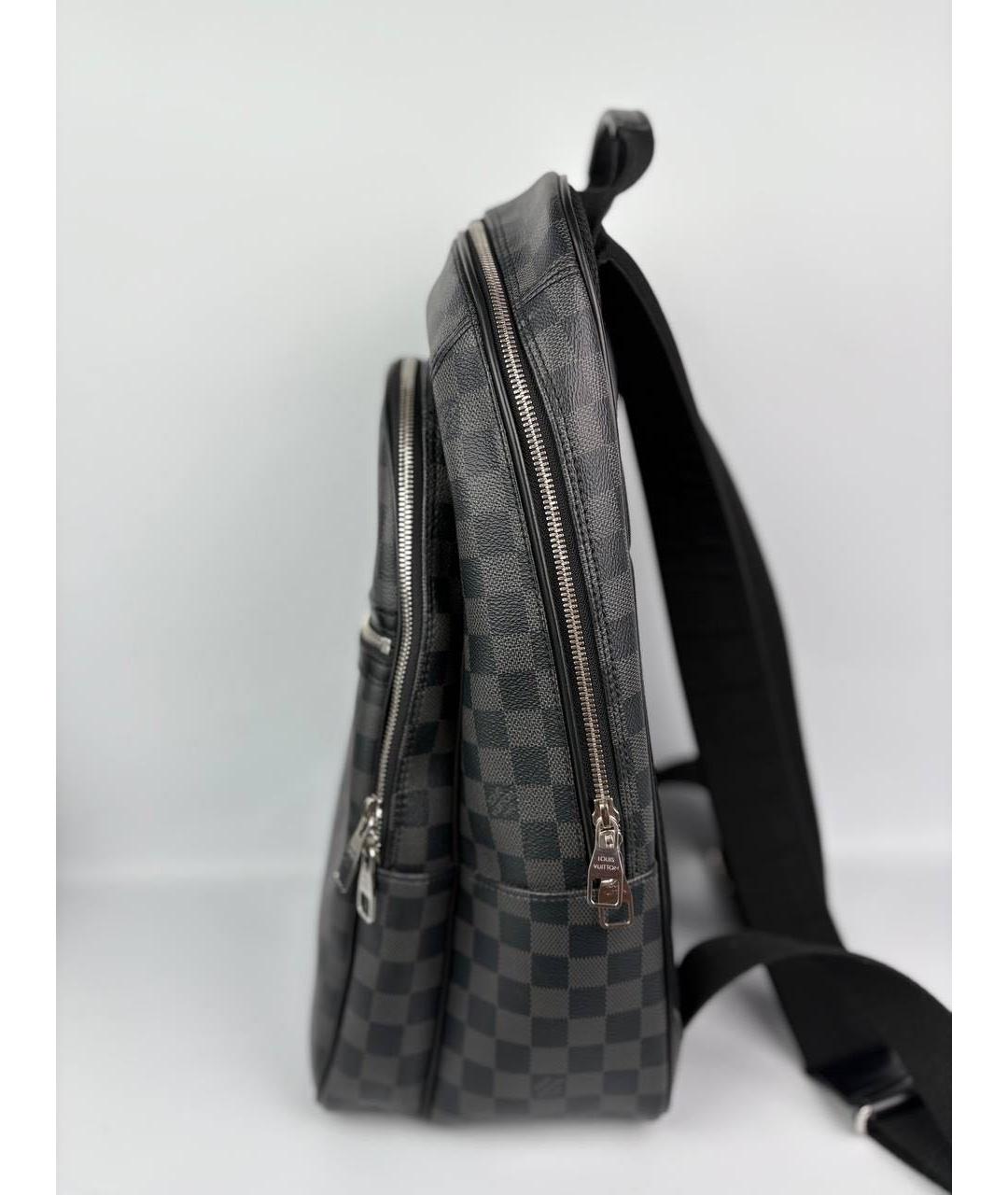 LOUIS VUITTON Черный рюкзак, фото 3