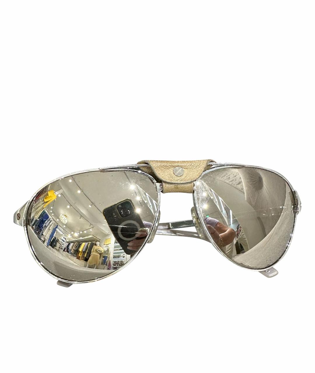 CARTIER Металлические солнцезащитные очки, фото 1