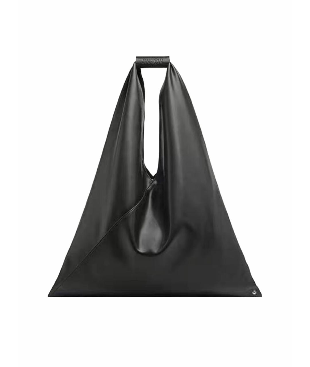 MM6 MAISON MARGIELA Черная сумка тоут, фото 1