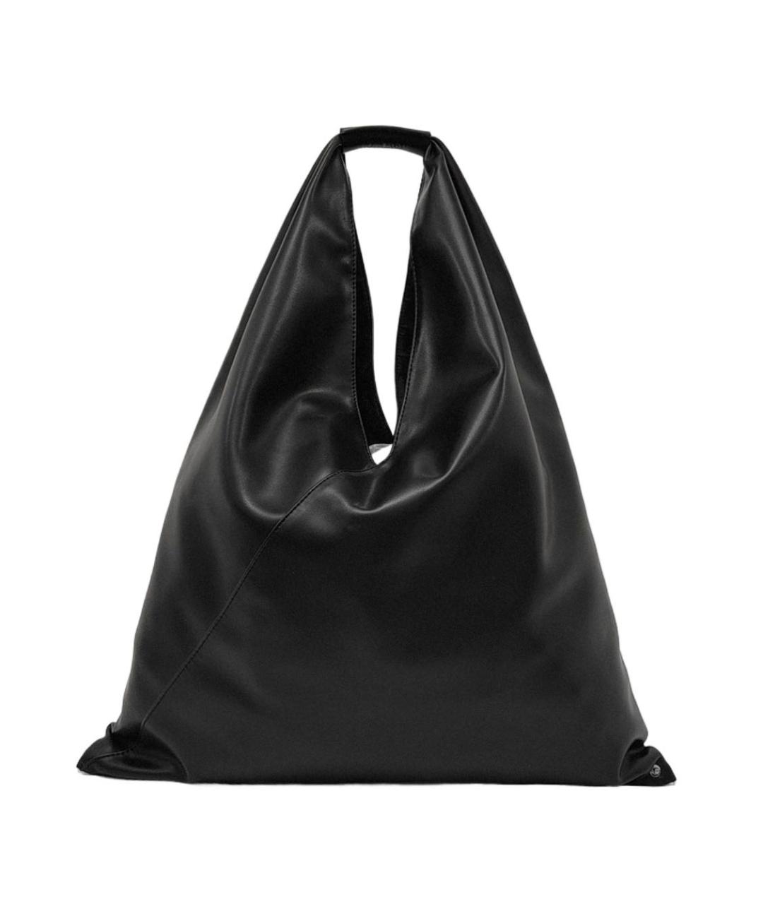 MM6 MAISON MARGIELA Черная сумка тоут, фото 4