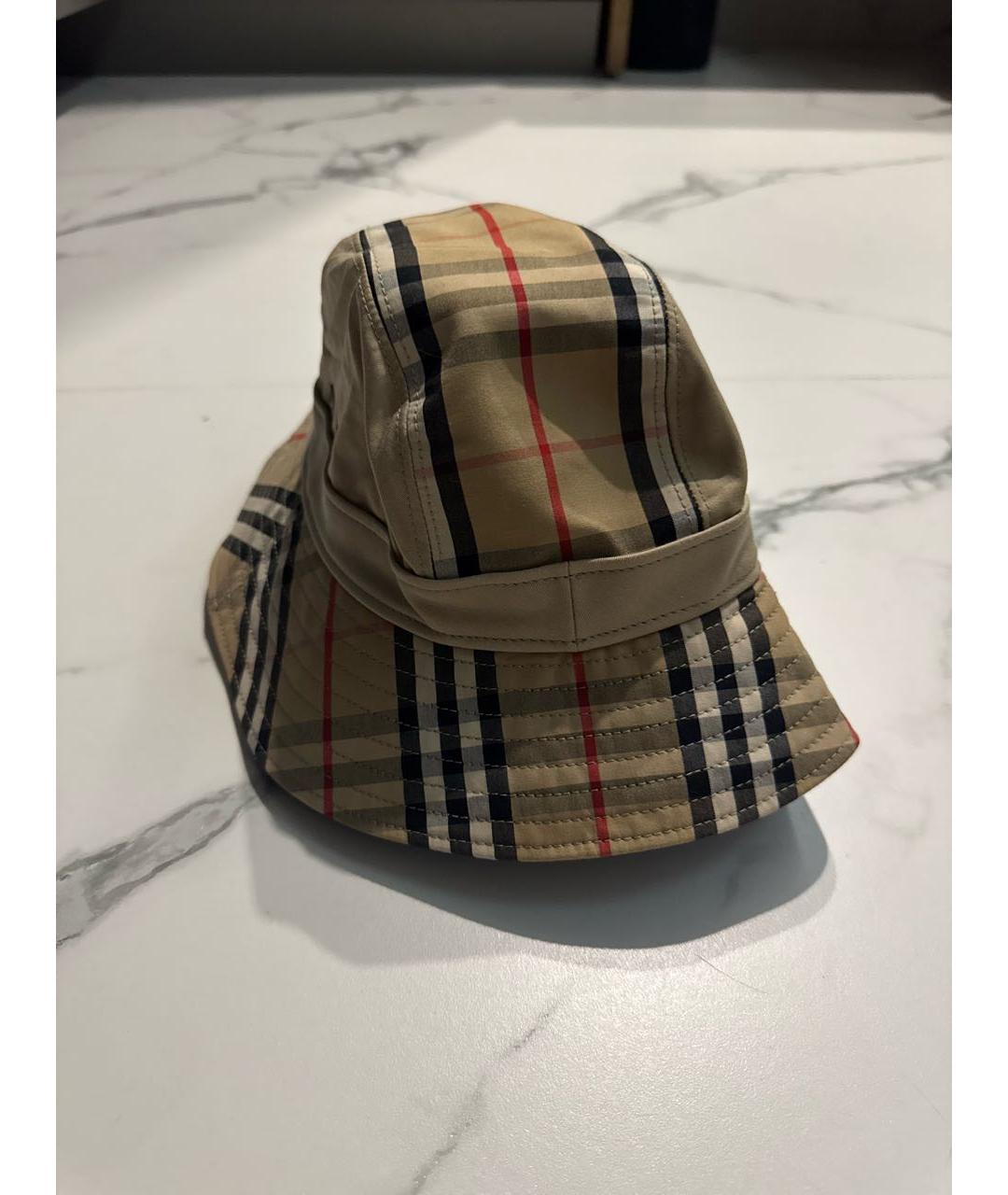 BURBERRY Бежевая кепка/бейсболка, фото 5