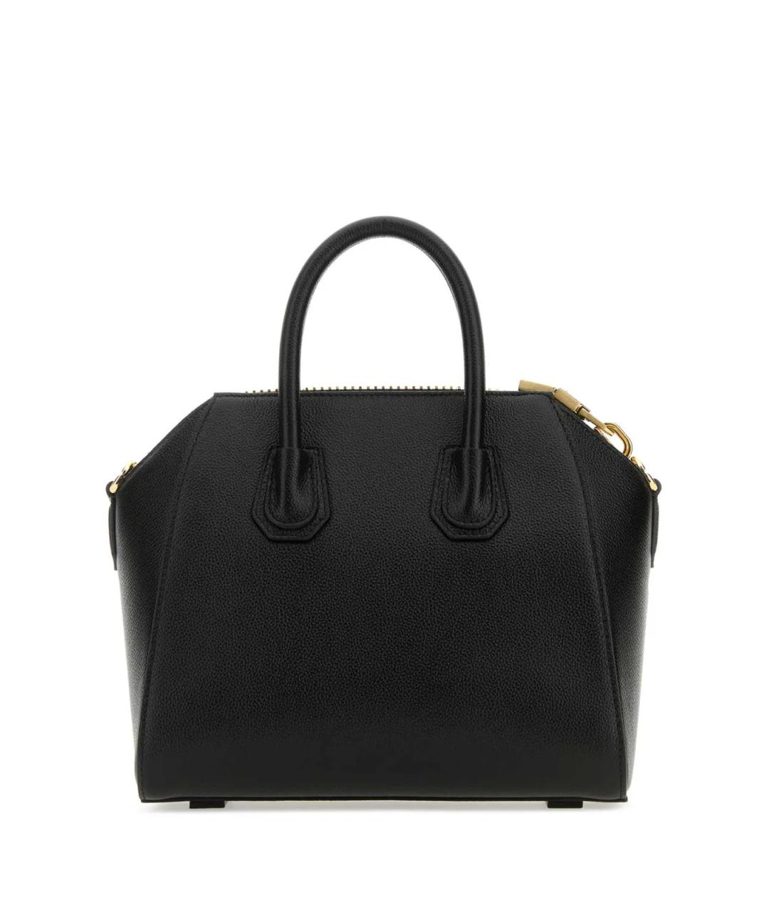 GIVENCHY Черная кожаная сумка тоут, фото 4