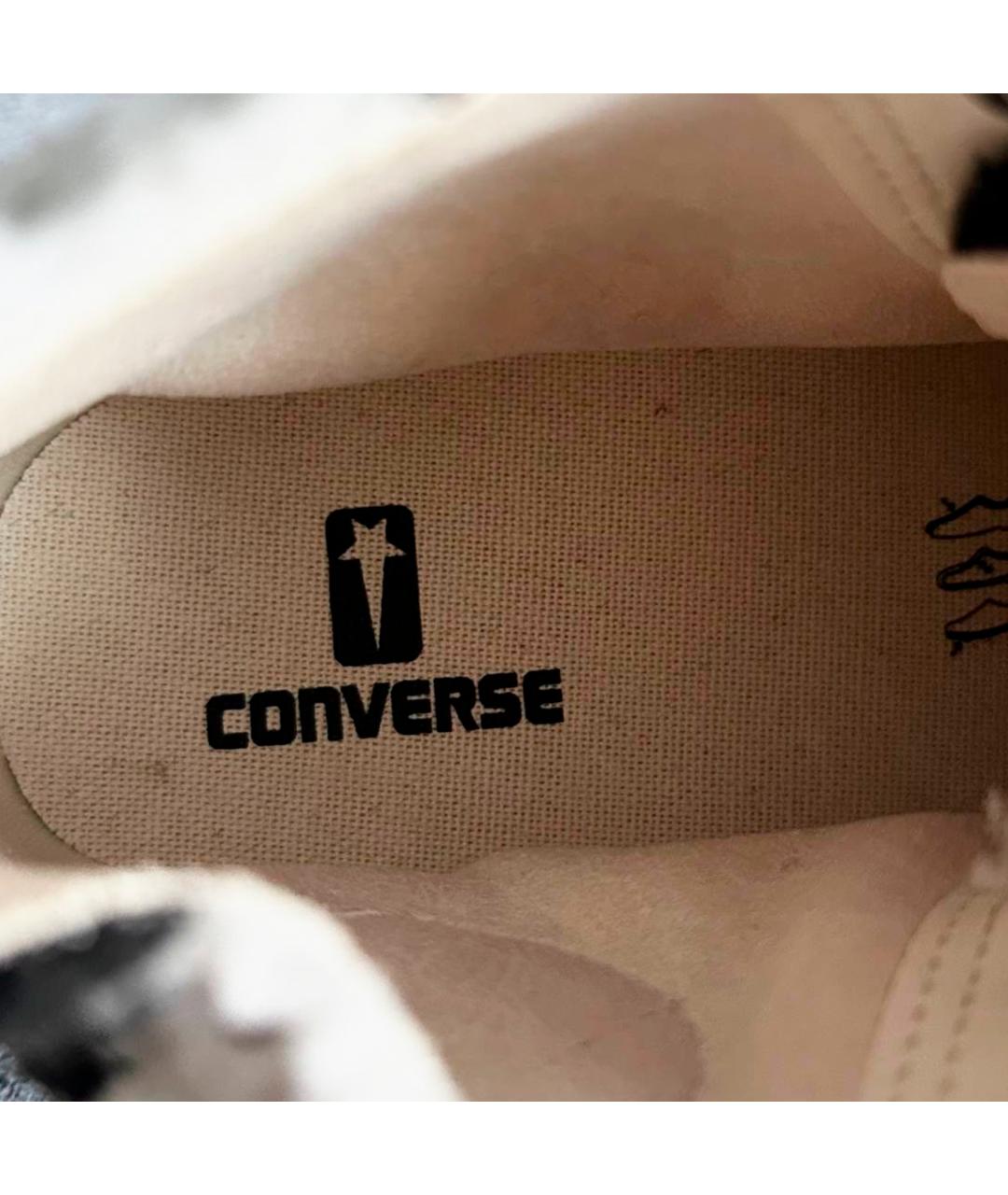 RICK OWENS DRKSHDW Белые высокие кроссовки / кеды, фото 7