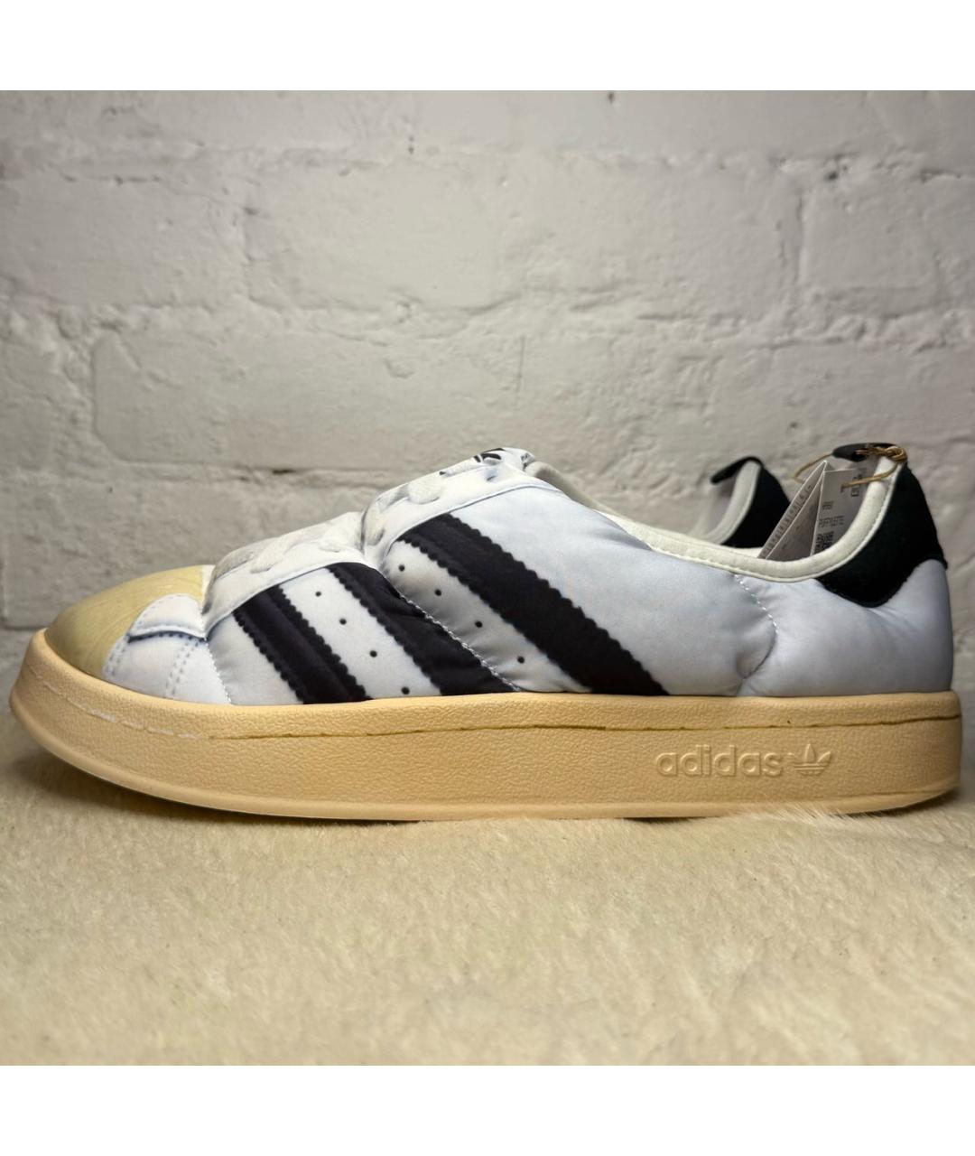 ADIDAS Белые синтетические низкие кроссовки / кеды, фото 7