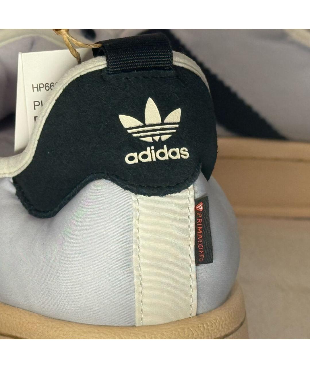 ADIDAS Белые синтетические низкие кроссовки / кеды, фото 3